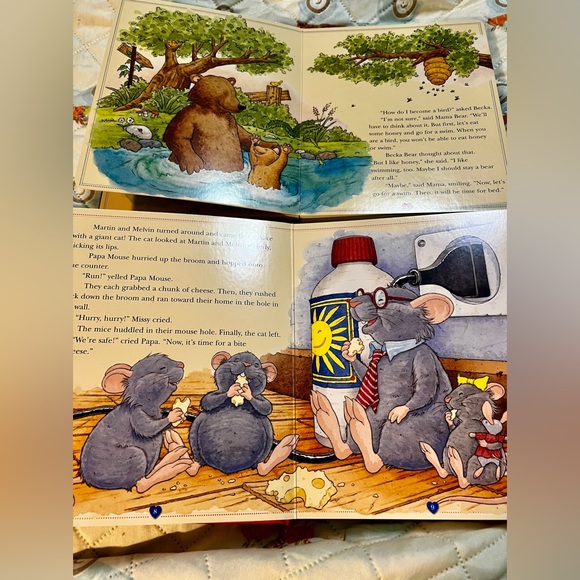 2 Baby Board Books Mother Loves Her Little One Father 2006 Gingham Dog 9x7.5 - Picture 11 of 16